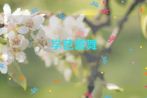 学芭蕾舞