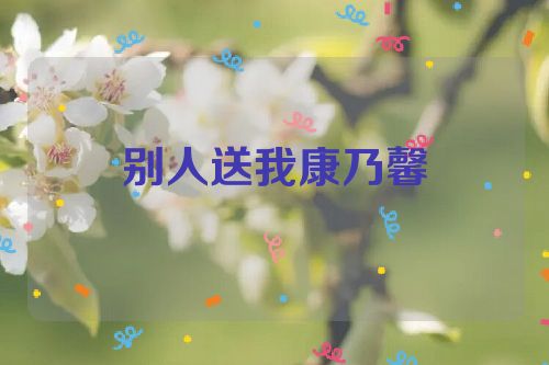 别人送我康乃馨